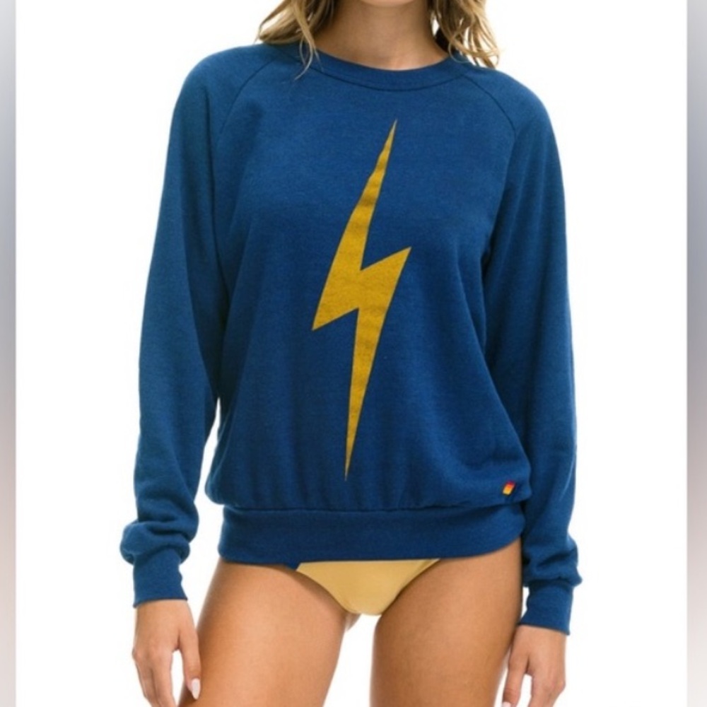 Aviator Nation Bolt Crewneck Sweatshirt
